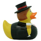 Lilalu Bath Toy Mini Groom Rubber Duck - Black