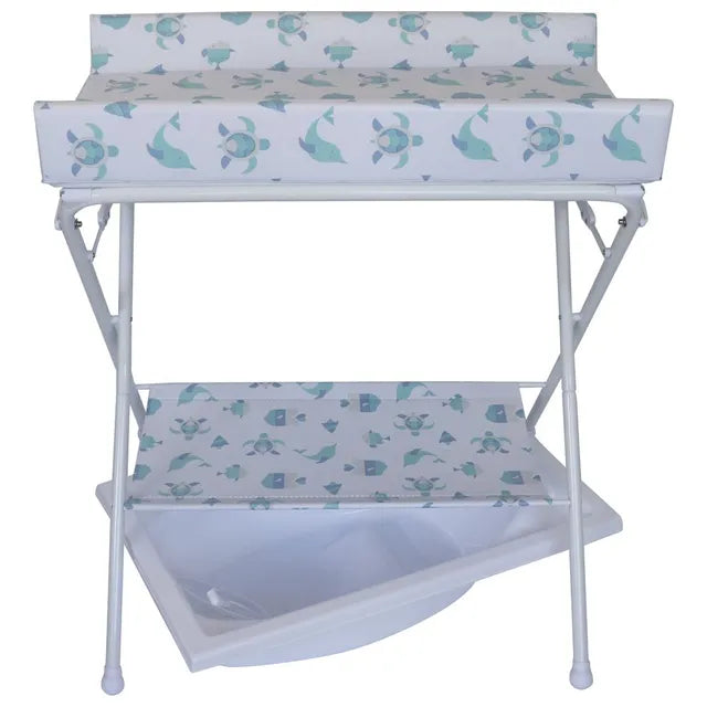 TheKiddoz Bath and Changing Table - Animals - Laadlee