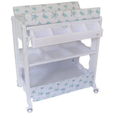 TheKiddoz Changing Table with Bathtub - Animals - Laadlee