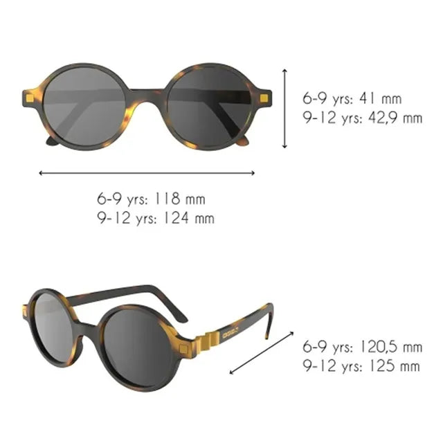 Ki ET LA Kids Sunglasses Crazyg - Zag Round - Ekail - Laadlee