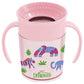 Dr. Brown's Smooth Wall Cheers 360 Cup with Handles 200ml - Pink - Laadlee