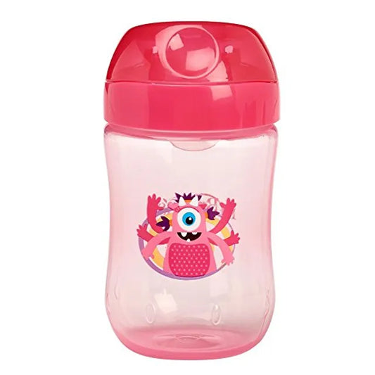 Dr. Brown's Spout Toddler Cup Designed - 270ml - Pink Monster