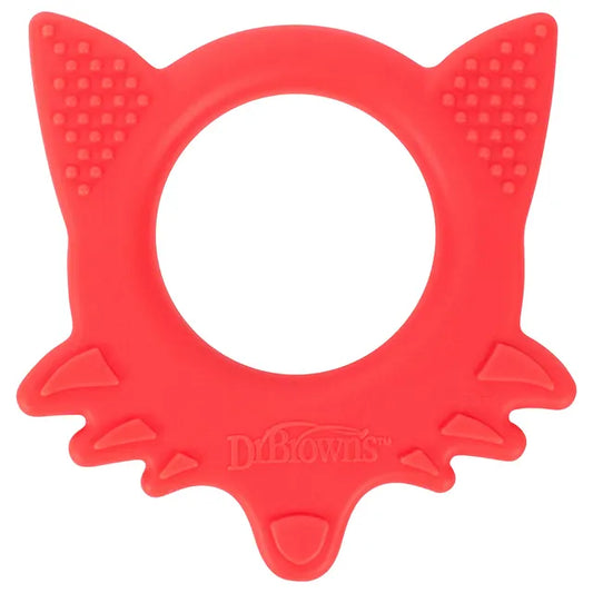 Dr. Brown's Flexees Friends Fox Teether - Red