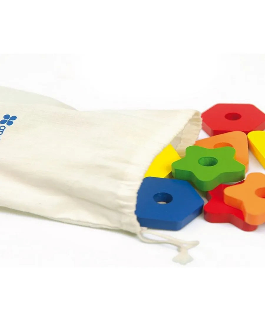 Andreu Toys Geo String Shapes - Laadlee