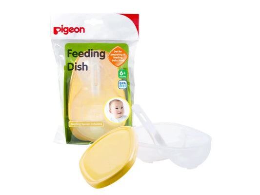 Pigeon Feeding Dish - Yellow