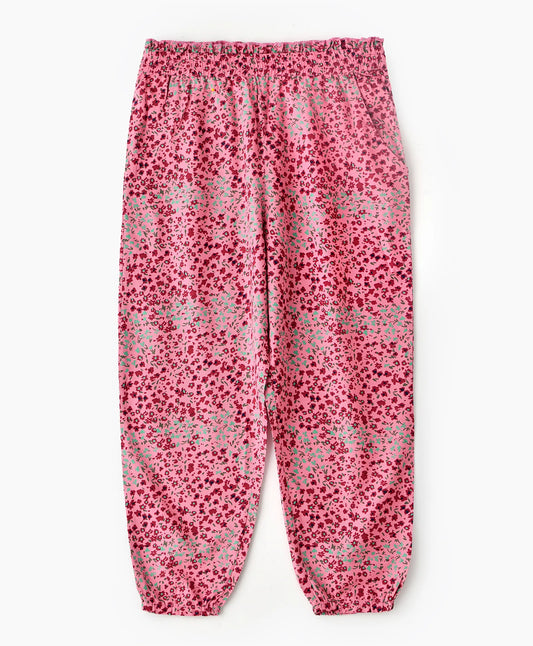 Jelliene All Over Printed Pants - Light Pink