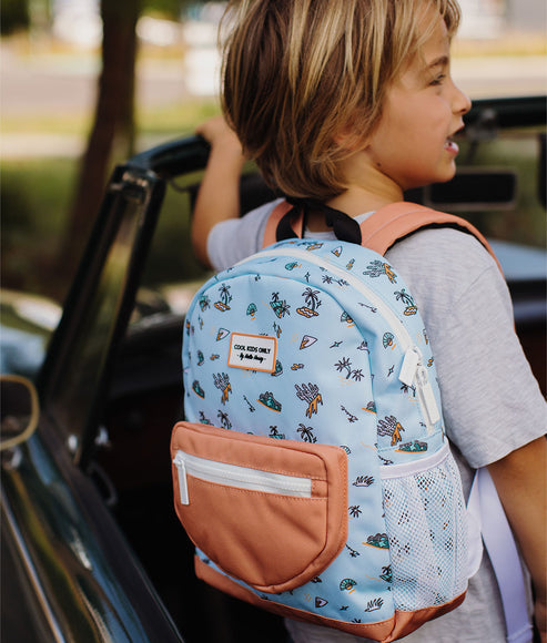 Hello Hossy Backpack - Blue Island (Small)