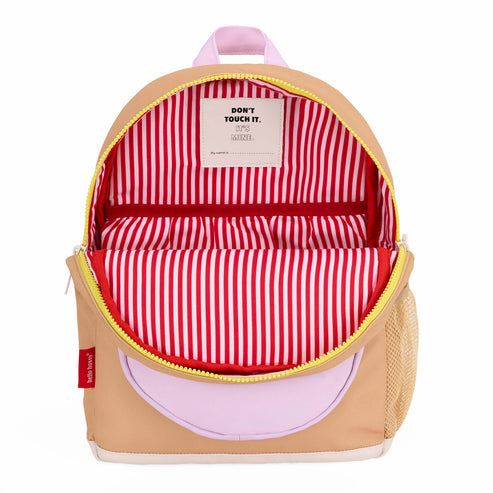 Hello Hossy Backpack - Mini Creme Brulee (Small)