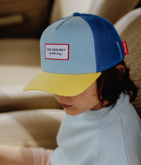 Hello Hossy Cap - Mini Blue Lemon