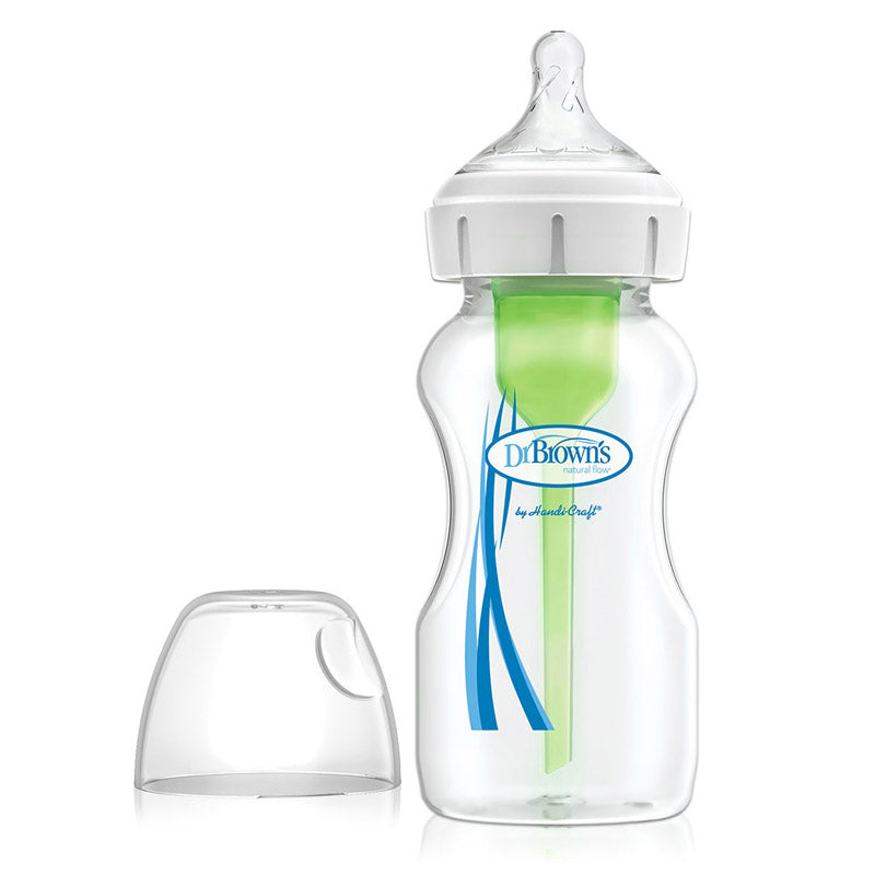Dr. Brown's Glass Wide Neck Options+ Bottle 270ml - Laadlee