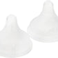 Pigeon Wide Neck Peristaltic Plus Nipple (S) - Pack of 2