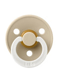BIBS Colour Latex Size 1 Pacifier - Vanilla GLOW