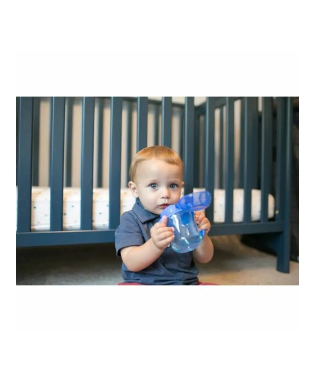 Dr Browns Soft-Spout Transition Cup with Handles - 180ml - Blue - Laadlee