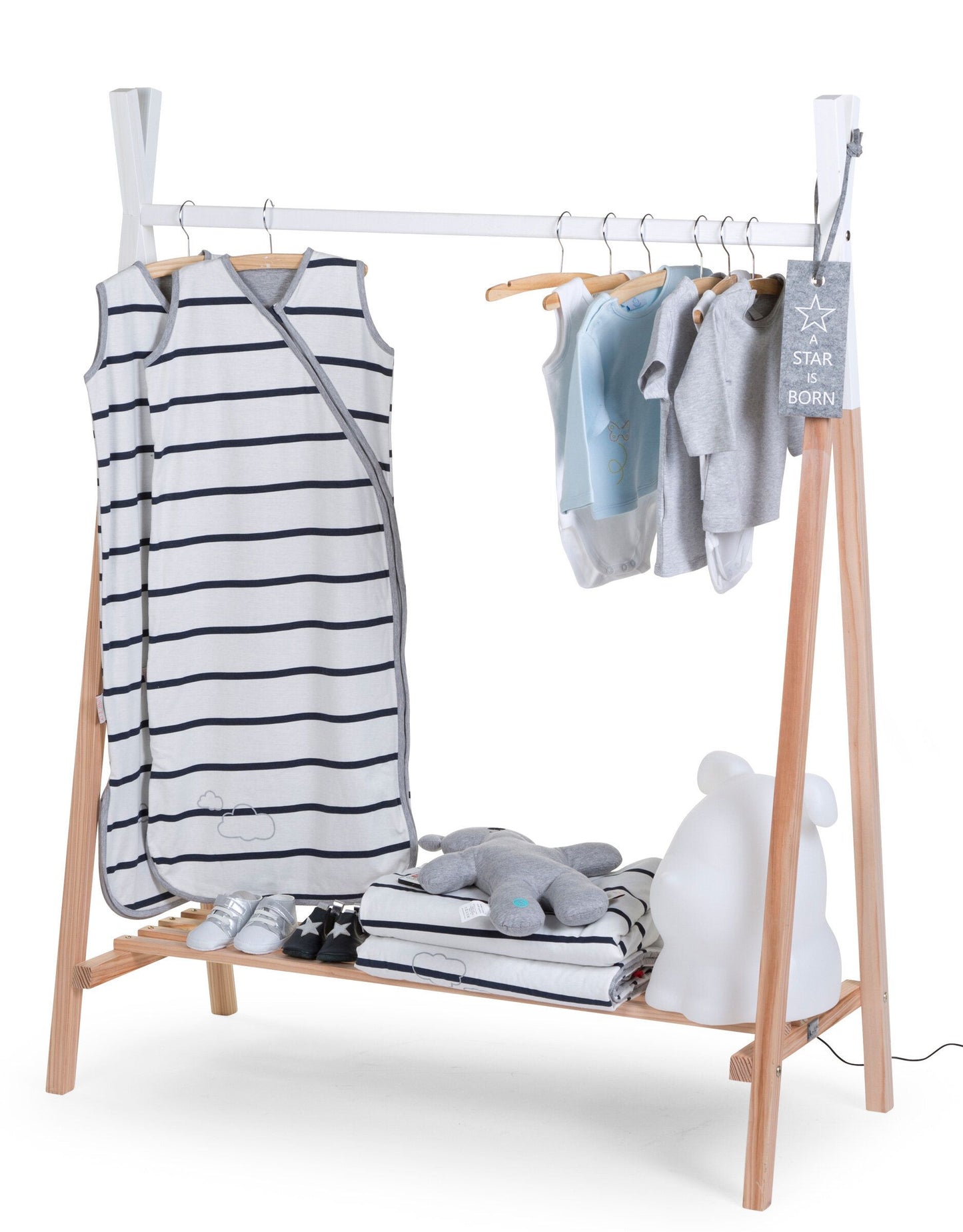 Childhome Tipi Clothes Rack Wood