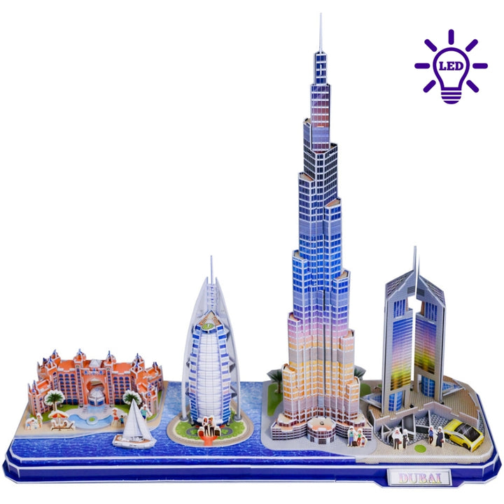 Puzzlme Cityline LED - Dubai Luminary - Laadlee