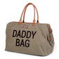 Childhome Daddy Diaper Bag - Kaki Canvas