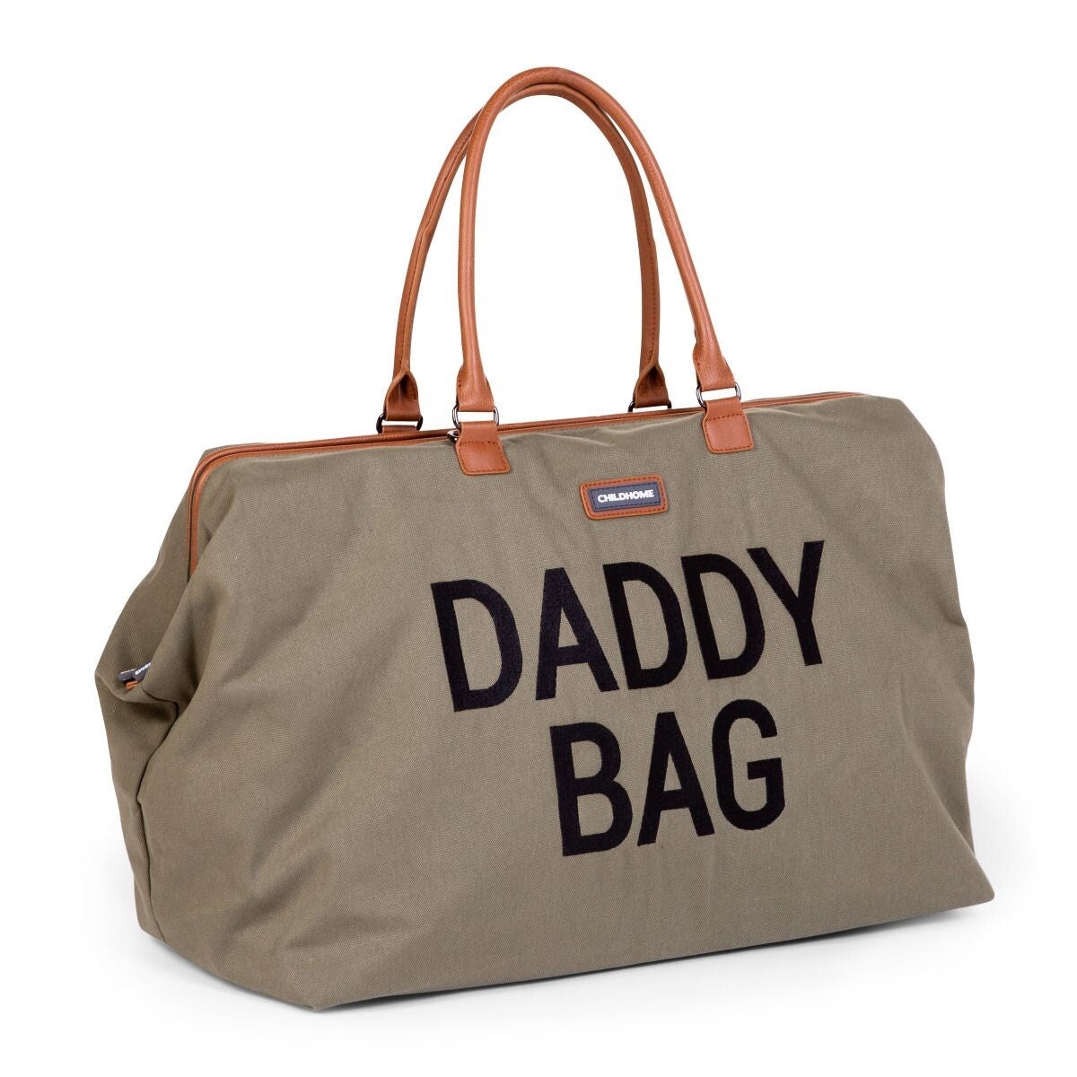 Childhome Daddy Diaper Bag - Kaki Canvas