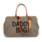 Childhome Daddy Diaper Bag - Kaki Canvas