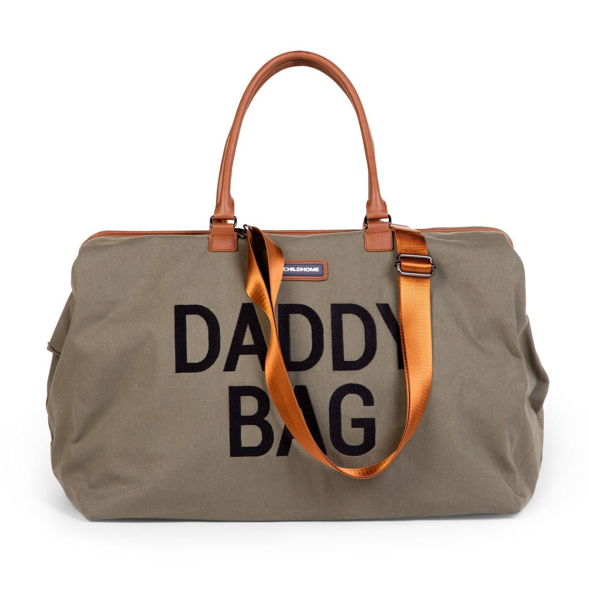 Childhome Daddy Diaper Bag - Kaki Canvas