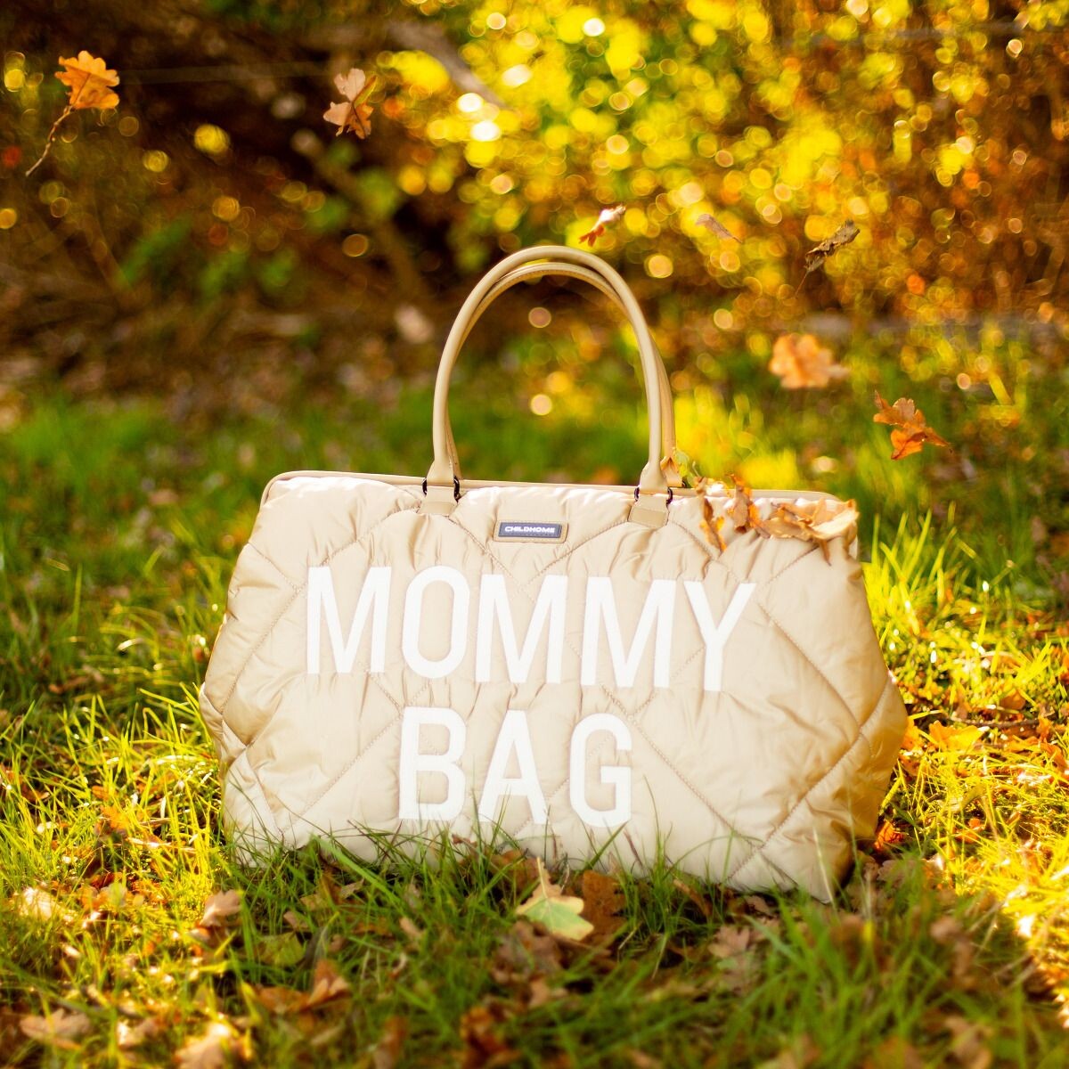 Childhome Mommy Diaper Bag - Puffered Beige