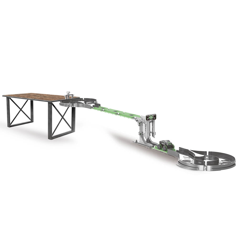 D-Power Vertical Climb DIY Stunt Car Track Set - 47Pc - Laadlee