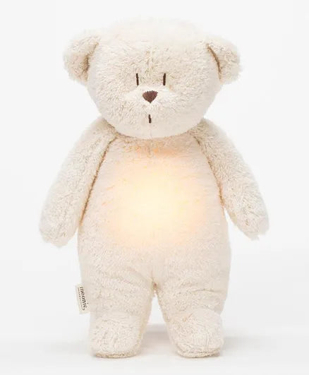 Moonie Organic Humming Bear Friend with Lamp - Polar Natur