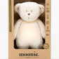 Moonie Organic Humming Bear Friend with Lamp - Polar Natur