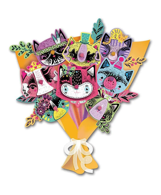 Avenir Scratch Bouquet Kit - Kitty - Laadlee