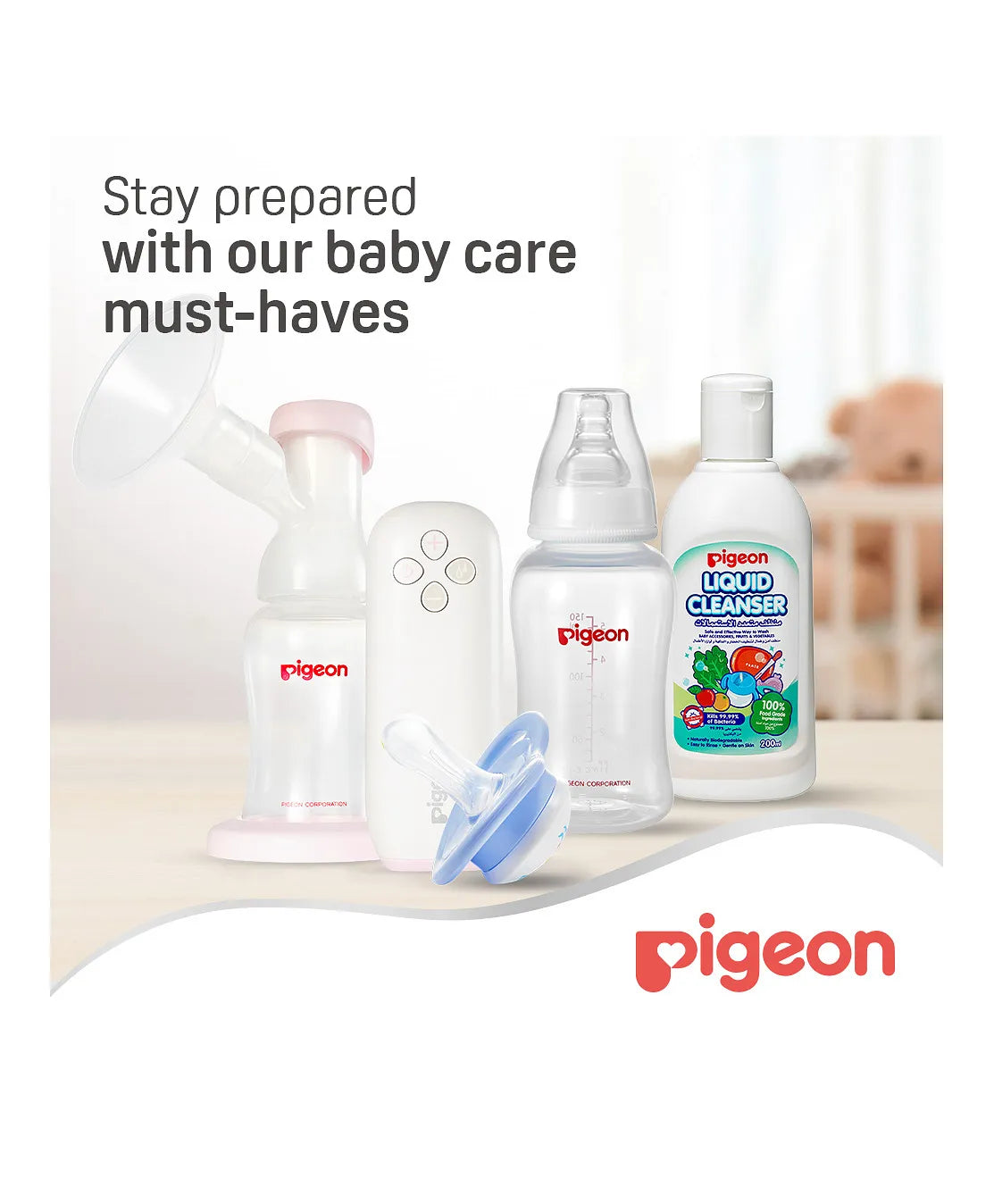 Pigeon Flexible Streamline Plastic Bottle - 150ml