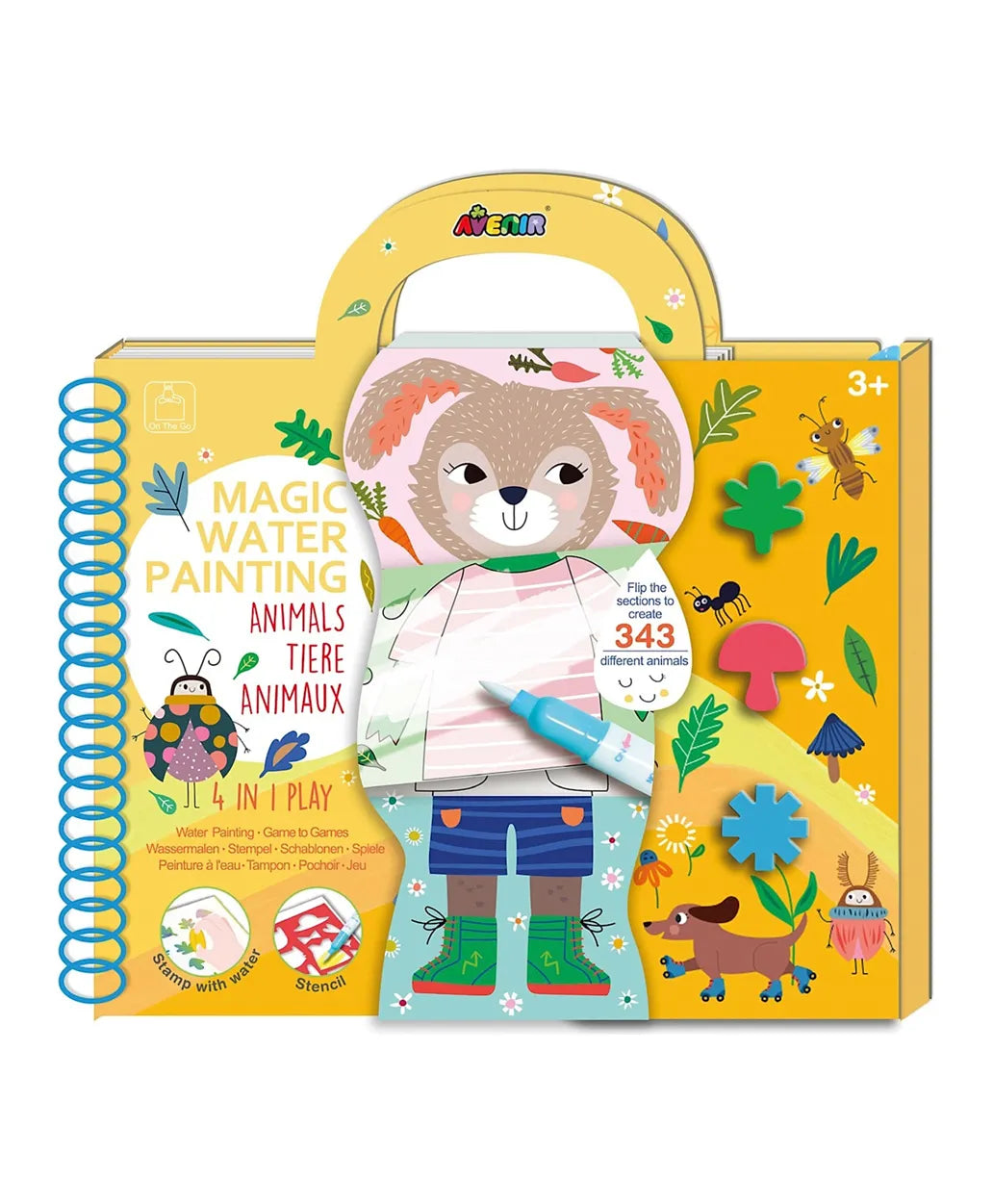 Avenir Magic Water Painting - Animals - Laadlee