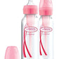 Dr. Brown's PP Narrow Options+ Bottle 250ml - Pink - Pack of 2 - Laadlee