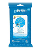 Dr. Brown's Pacifier & Bottle Wipes - Pack of 40 - Laadlee