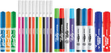 Luxor Art and Hobby Pens Assorted Ink & Marker - Pack of 22