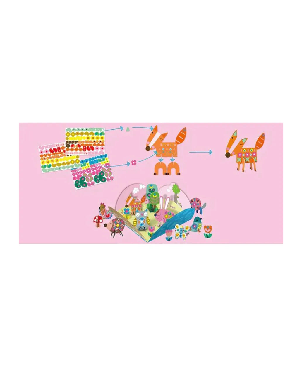 Avenir Stick 'N Play Series Kit - Secret Garden - Laadlee