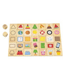 Viga Learning Shapes Puzzle Set