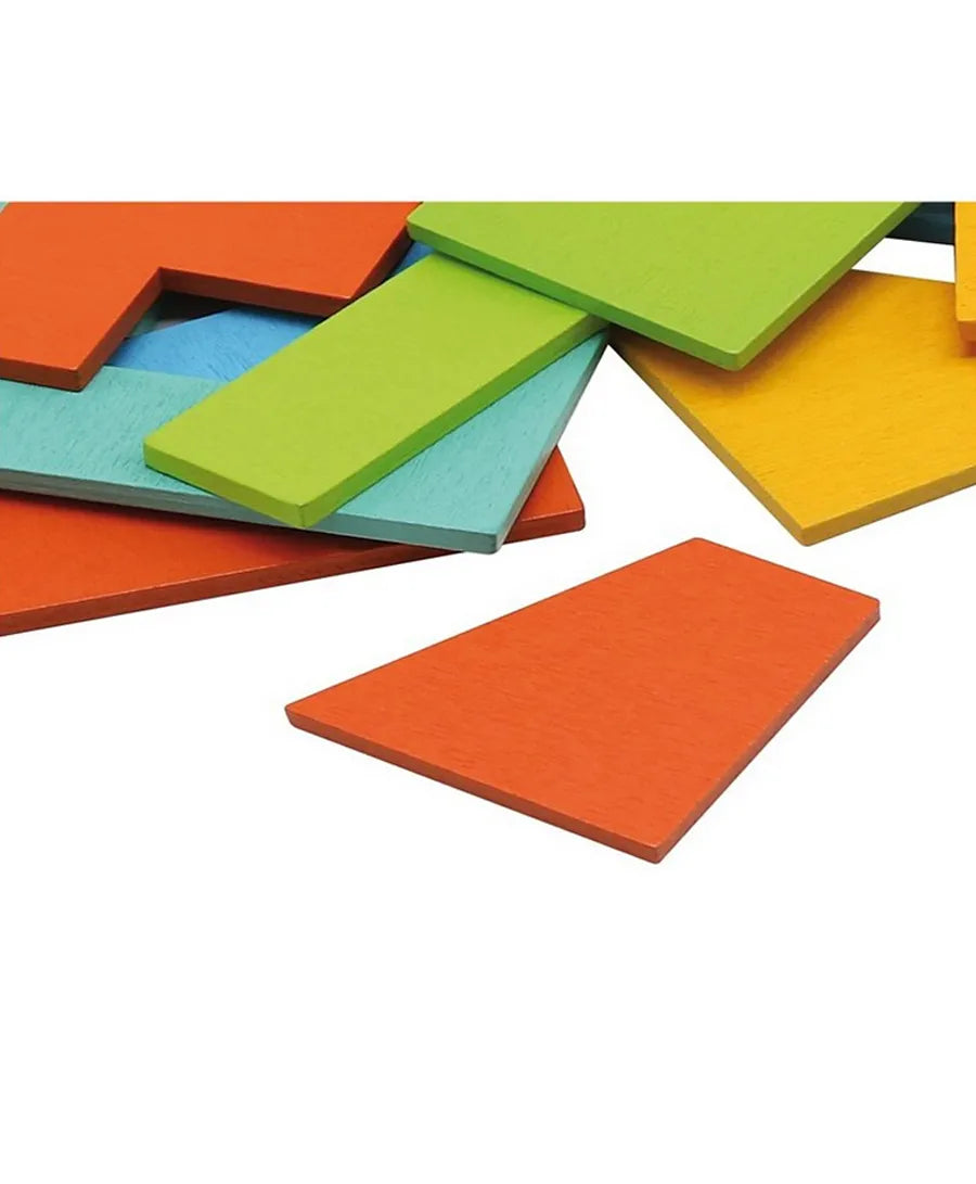 Andreu Toys 21 Colorful Block Buddies - Laadlee