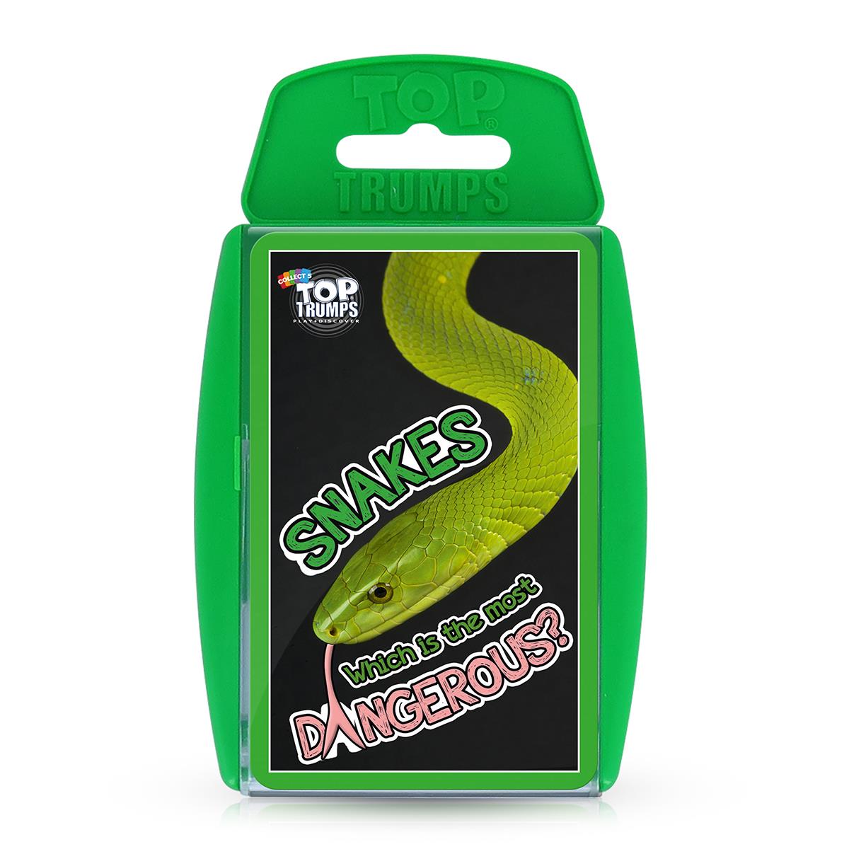 Winning Moves Top Trumps Snakes Card