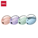 Deli 0525 Macaron 1 Hole Sharpener 6Pcs Assorted