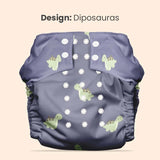 Mother Sparsh Plant Powered Cloth Diaper - Diposauras - Laadlee