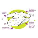 Tidy Tot Disposable Bib Twin Pack - White