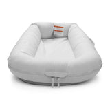 DockATot Deluxe+ Pod Fog  - Grey Chambray