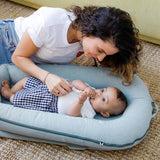 DockATot Deluxe+ Cover - Marine Chambray