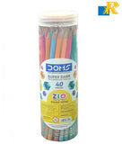 Doms Zio Rt Pencils Plastic Jar 40 Pcs