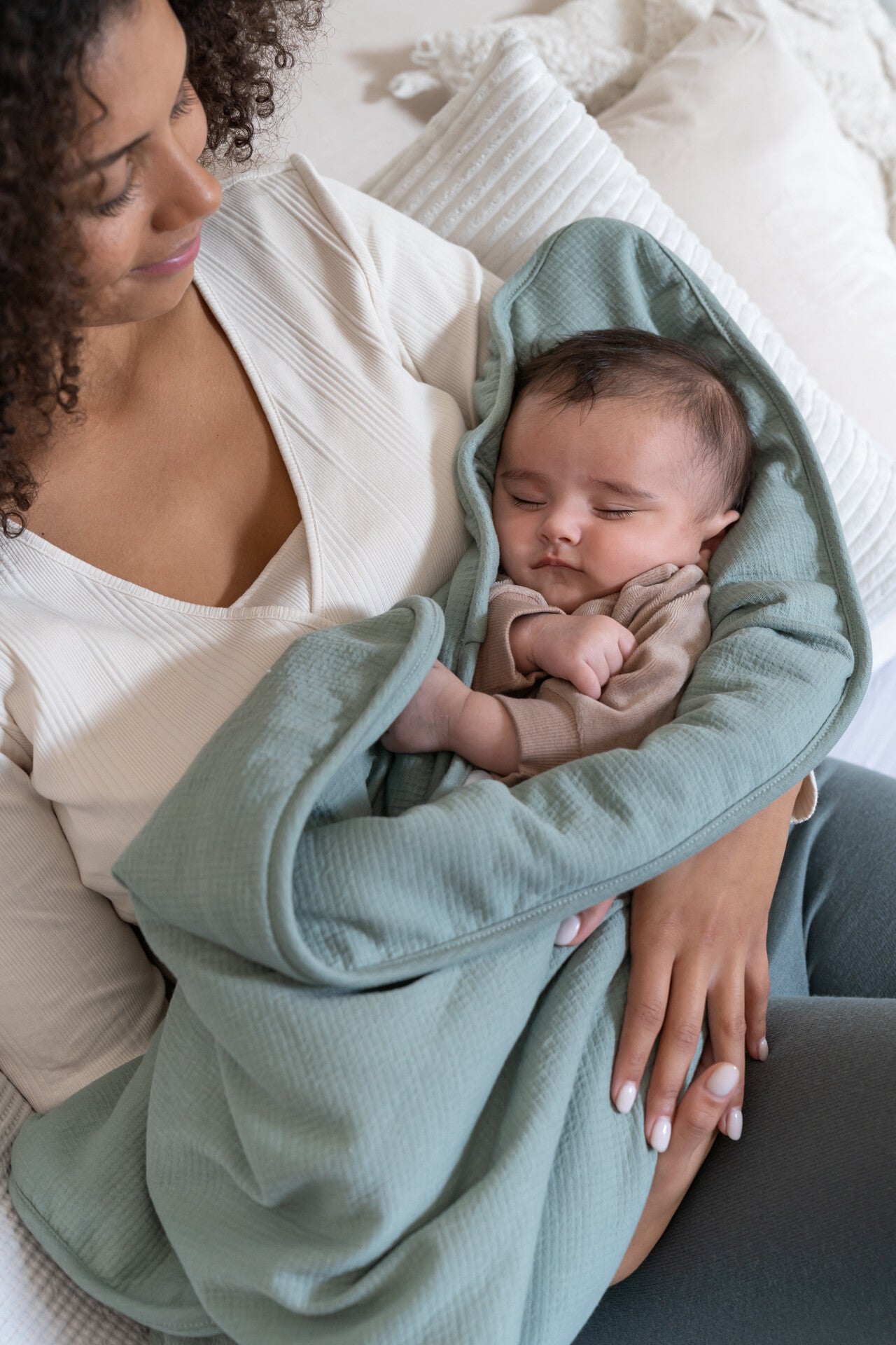 Doomoo Dream Baby Blanket - Jersey Green