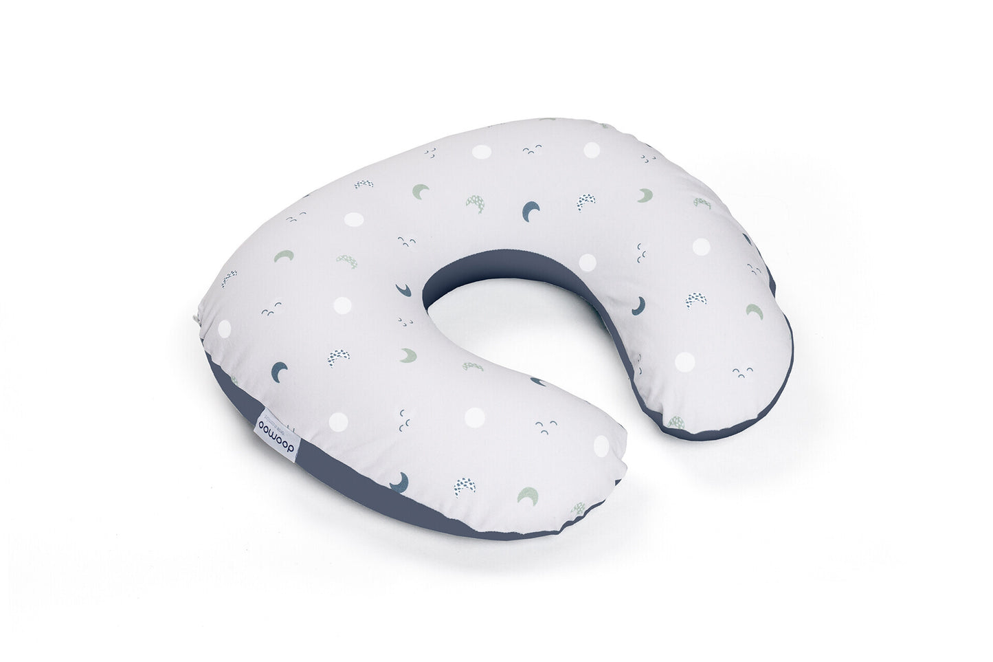 Doomoo Softy Nursing Pillow - Blue Grey Moon