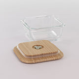 Miniland Ecosquare Container - Frog (Pack of 2)
