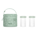 Miniland Ecosized Storage Container Bottle With Insulated Bag (Pack of 2)
