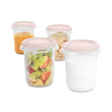 Miniland Hermisized Storage Container 250ml - Candy (Set Of 4)