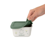 Miniland Naturset Airtight Container - Frog (Pack of 2)
