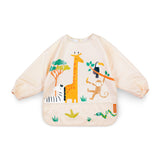 Miniland Soft Biby Long Sleeve Bib - Jungle